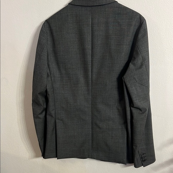 Prada Gray Wool Blend Sport Coat - Picture 3 of 10
